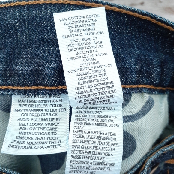 Lucky Brand Mens Jeans 38x30 211 Original 813 - Picture 5 of 5